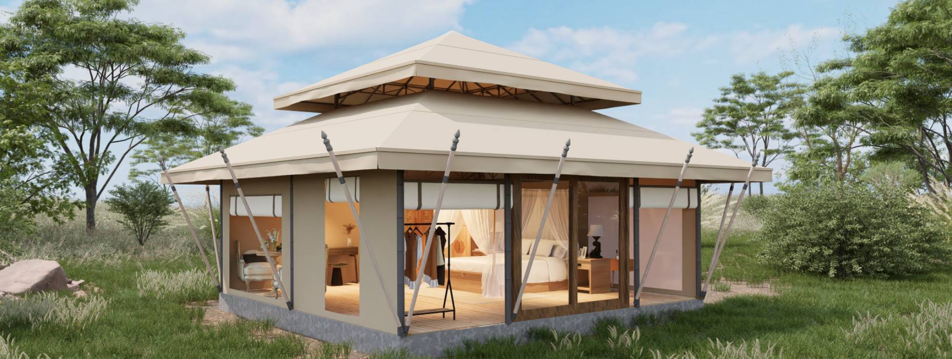 温宿县野奢帐篷厂家